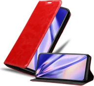Etui i futerały do telefonów - Etui ochronne Cadorabo do Vivo Y70 w kolorze czerwonym etui na telefon komórkowy z magnetycznym zamknięciem - miniaturka - grafika 1