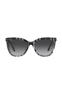 Okulary przeciwsłoneczne - Burberry okulary przeciwsłoneczne damskie kolor czarny - grafika 1