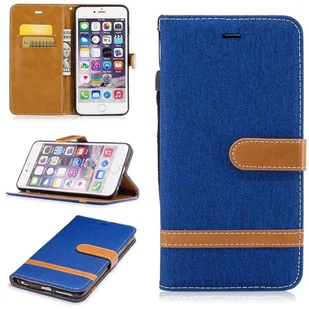 Etui na telefon komórkowy Apple iPhone 6s Plus Jeans Cover Blue - Etui i futerały do telefonów - miniaturka - grafika 1