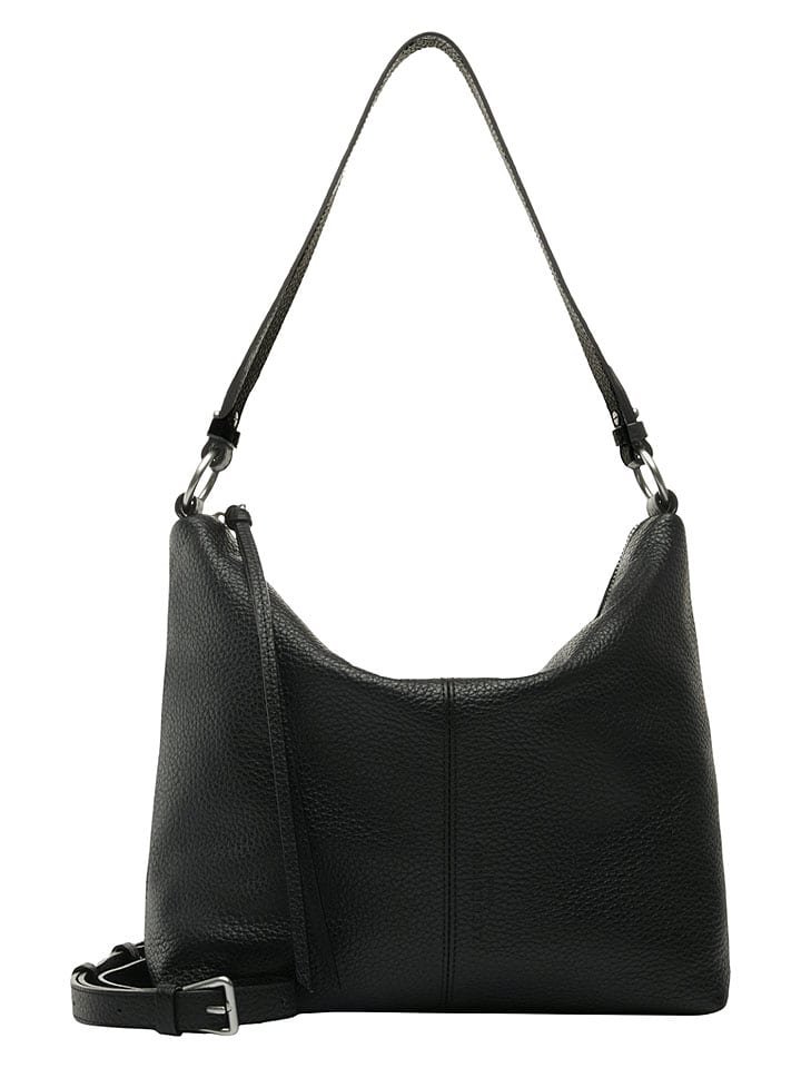 Liebeskind Berlin Skórzana torebka w kolorze czarnym - 28 x 28 x 13 cm