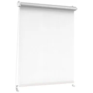 Rolety - Roleta zaciemniająca Silver Click 41 x 215 cm biała termoizolacyjna - miniaturka - grafika 1