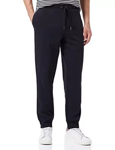 Armani Exchange Męskie spodnie dresowe z nadrukiem bocznym, ściągane sznurki, z kieszeniami z tyłu, czarny, XS - Spodenki męskie - miniaturka - grafika 1