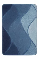 Dywaniki łazienkowe - Kleine Wolke Fiona Dywan kąpielowy niebieski 70x120 cm - miniaturka - grafika 1