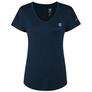 Koszulka damska Dare 2b Vigilant Tee Rozmiar: XL / Kolor: niebieski/czarny - Koszulki sportowe damskie - miniaturka - grafika 1