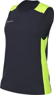 Koszulki i topy damskie - Nike Koszulka damska W Nk Df Acd23 Top Sl, Obsydian/Volt/White, DR1332-452, XS - miniaturka - grafika 1