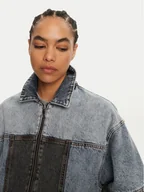 Kurtki damskie - ROTATE Kurtka jeansowa Mariana 1128221603 Niebieski Oversize - miniaturka - grafika 1