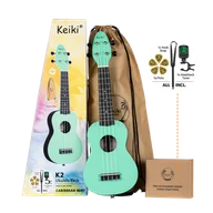 Inne instrumenty muzyczne - Ukulele sopranowe + akcesoria K2-CBM - miniaturka - grafika 1