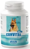Suplementy i witaminy dla psów - Mikita Canvital + tran 150tab 36607-uniw - miniaturka - grafika 1