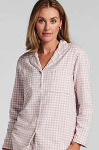 Hunkemöller Top piżamowy Flanel Essentials Fioletowy - Biustonosze - miniaturka - grafika 1