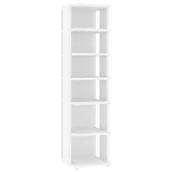 Szafki na buty - vidaXL Szafka na buty, biała, 25x27x102 cm, płyta wiórowa - miniaturka - grafika 1