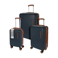 Walizki - ProWorld 3-częściowy zestaw walizek podróżnych - miniaturka - grafika 1