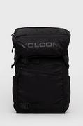 Plecaki - Volcom plecak męski kolor czarny duży z nadrukiem - miniaturka - grafika 1