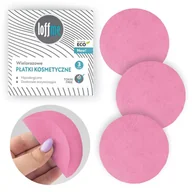 Akcesoria do oczyszczania twarzy - Loffme Loffme, Wielorazowe płatki kosmetyczne, różowe - miniaturka - grafika 1