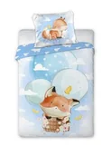 Pościel dla dzieci - Faro Pościel dziecięca 100x135 lisek 004 Przytulaki bawełniana poszewka 40x60 - miniaturka - grafika 1