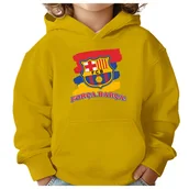 Bluzy dla dziewczynek - BLUZA DZIECIĘCA BARCELONA FC KLUB PIŁKARSKI 122-128 DLA DZIEWCZYNKI CHŁOPCA - miniaturka - grafika 1