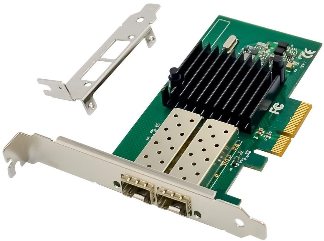 Network Card PCIe x4 I350-F2