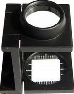 Mikroskopy i lupy - Carton Lupa tkacka x10 z podziałką skala 1,0mm - miniaturka - grafika 1