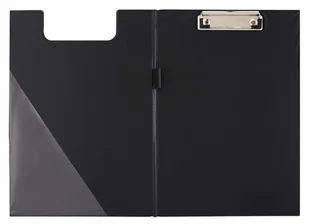 Deska z klipem Clipboard A4 czarna zamykana podkładka pod dokumenty - Deski z klipsem - miniaturka - grafika 1