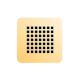 Odpływy liniowe - Maskownica do brodzika Balans/Integral złota polerowana Schedpol - miniaturka - grafika 1