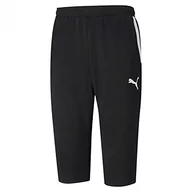 Spodnie męskie - PUMA PUMA Spodnie męskie Teamliga Training 34 Puma Black-puma White XL 657271 - miniaturka - grafika 1