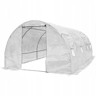 4iQ Tunel Foliowy Szklarnia 3x6m PREMIUM z Siatką PE - Agrowłókniny - miniaturka - grafika 1