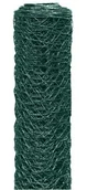Akcesoria do ogrodzeń - SIATKA HEKSAGONALNA W PCV DRUT 0.8MM 100CM*10MB OCZKO 13MM - miniaturka - grafika 1