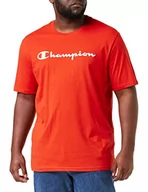 Koszulki męskie - Champion T-shirt męski American Classics, Lava czerwony, XXL - miniaturka - grafika 1