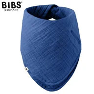 Śliniaki i fartuszki - BIBS BANDANA BIB CORNFLOWER bandanka śliniak z kieszonką na smoczek 100% organic cotton - miniaturka - grafika 1