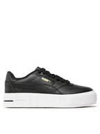 Buty dla dziewczynek - Puma Sneakersy Cali Court Lth Jr 394384 02 Czarny - miniaturka - grafika 1