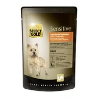 Mokra karma dla psów - SELECT GOLD mokra karma dla psa Sensitive Adult Indyk z topinamburem 24x100 g - miniaturka - grafika 1