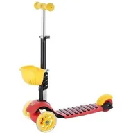 Hulajnogi - Nils HLB07 4w1 BLACK-YELLOW-RED HULAJNOGA DZIECIĘCA FUN - miniaturka - grafika 1