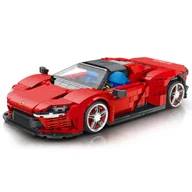 Klocki - Reobrix 1:16 Fourteen-Grid Supercar Daytona SP3 - Static Version - miniaturka - grafika 1