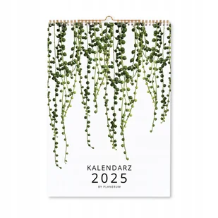 Botaniczny kalendarz ścienny na spirali 2025 A4 - Kalendarze - miniaturka - grafika 1