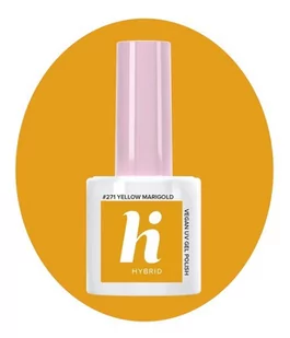 Hi Hybrid, Fiesta, Lakier hybrydowy, #271 Yellow Marigold, 5ml - Lakiery hybrydowe - miniaturka - grafika 1