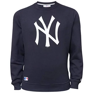 Bluzy męskie - New Era bluza męska MLB Crew Sweat NY Yankees - xl - grafika 1