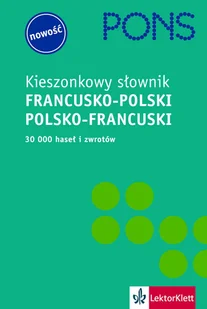 PONS. Kieszonkowy Słownik Francusko-Polski, Polsko-Francuski - Książki do nauki języka francuskiego - miniaturka - grafika 1
