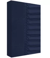 Prześcieradła dla dzieci - Prześcieradło jersey z gumką 90x200 granatowe 160g/m2 Zaratex - miniaturka - grafika 1