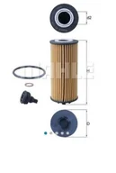 Filtry oleju - Filtr oleju Mahle OX 1238D - miniaturka - grafika 1