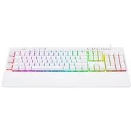 Klawiatury - Redragon K512W-RGB Shiva White Gaming Keyboard - miniaturka - grafika 1