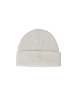FILA Unisex BISMIL Tonal F czapka beanie, Egret, rozmiar uniwersalny - Czapki damskie - miniaturka - grafika 1
