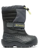 Kozaki damskie - Columbia Kozaki zimowe "Powderbug Snowlite" w kolorze szarym - miniaturka - grafika 1