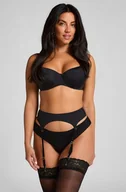 Akcesoria do bielizny - Hunkemöller Pas do pończoch Czarny - miniaturka - grafika 1
