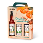 Śmietanki i dodatki do kawy - Monin Maxi Coctail Set 3 x 250 ml - Zestaw do koktajli - miniaturka - grafika 1