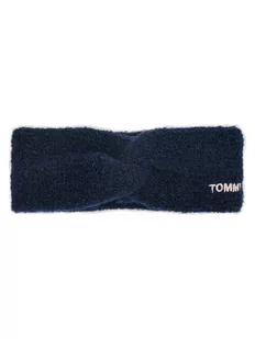Tommy Hilfiger Opaska materiałowa AW0AW14041 Granatowy - Czapki dla dzieci - miniaturka - grafika 1