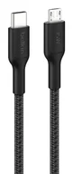 Kable komputerowe i do monitorów - Belkin BoostCharge Pro kabel USB 1 m USB C Micro-USB A Czarny CAB026HQ1MBK - miniaturka - grafika 1