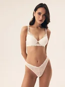 Biustonosze - Biustonosz push-up Briana Esotiq biały 65G - miniaturka - grafika 1