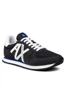 Armani Exchange Sneakersy XUX017 XCC68 K487 Granatowy - Sneakersy męskie - miniaturka - grafika 1