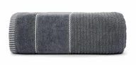 Ręczniki - Ręcznik Teo 50x90 szary 470 g/m2 frotte - miniaturka - grafika 1