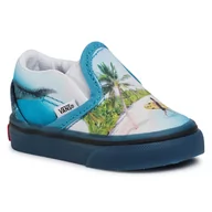 Trampki damskie - Vans Tenisówki Classic Slip-On VN0A45JIVIF1 (Molo) Surf Monster - miniaturka - grafika 1