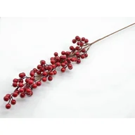 Sztuczne kwiaty - Gałązka ozdobna jarzębina 76 cm - miniaturka - grafika 1